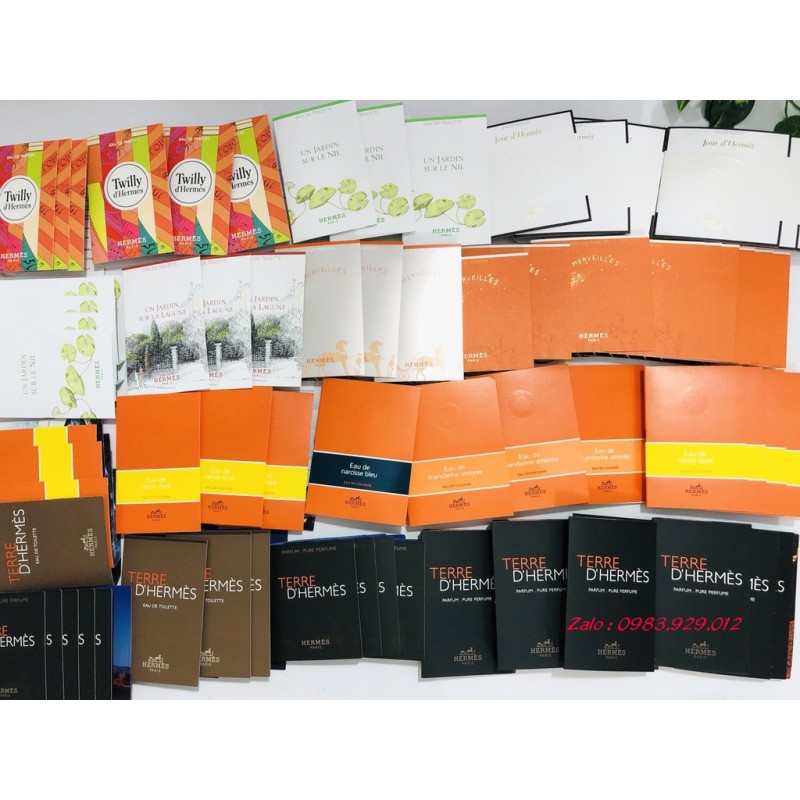 Sample Vial nước hoa chính hãng các hãng nổi tiếng 04