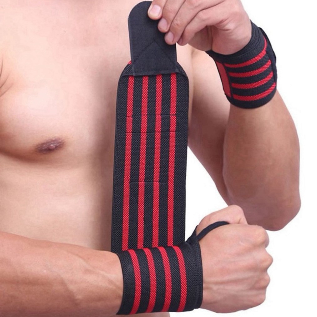 Đai Dây Quấn Cổ Tay Tập Gym, Băng Quấn Bảo Vệ Cổ Tay Hỗ Trợ Nâng Tạ A1538 giá rẻ