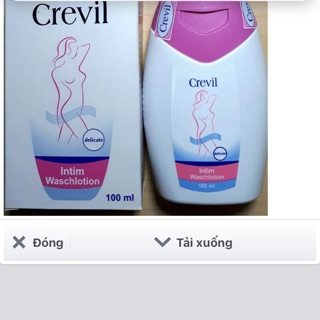 Dung dịch vệ sinh crevil