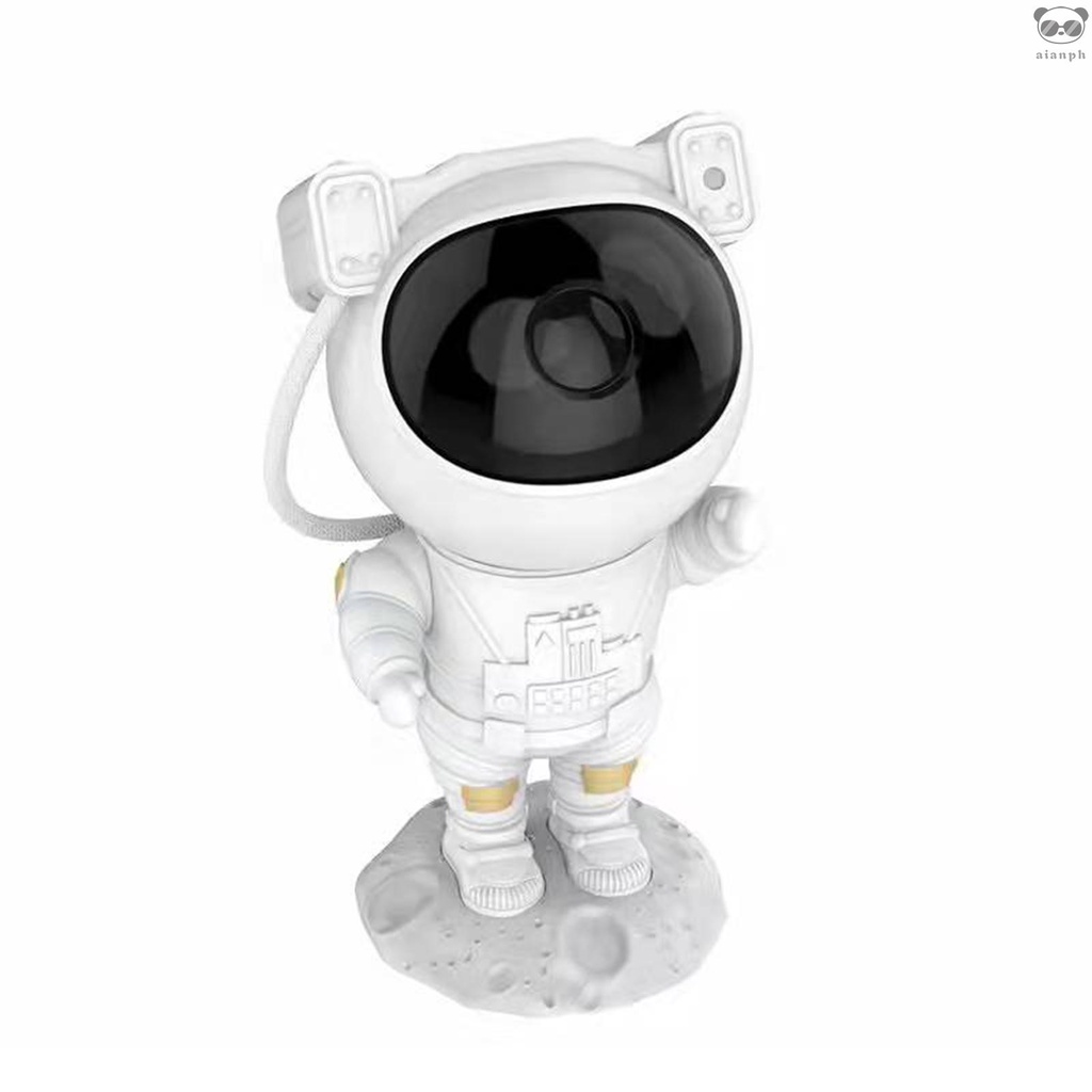 Đèn LED Chiếu Trần Hình Phi Hành Gia Cổng Usb Kèm Remote Hẹn Giờ Và Điều Khiển 360 Độ° Tùy Chỉnh Cho Trẻ Em