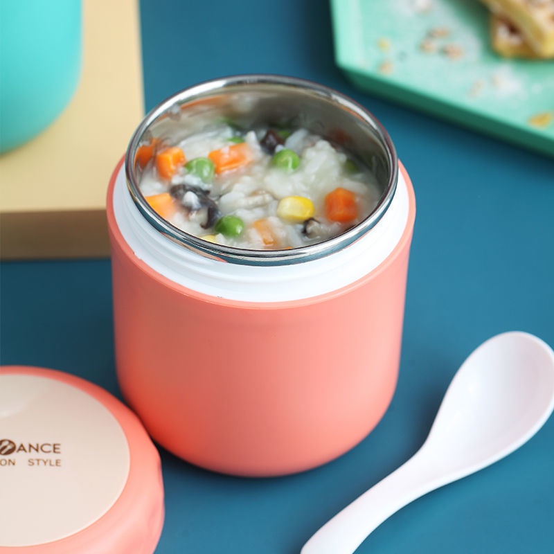 Bình cách nhiệt Ủ THỨC ĂN 2 lớp lõi inox bền đẹp, chắc chắn
