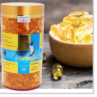Viên uống dầu cá COSTAR Omega 3 1000mg 365 viên
