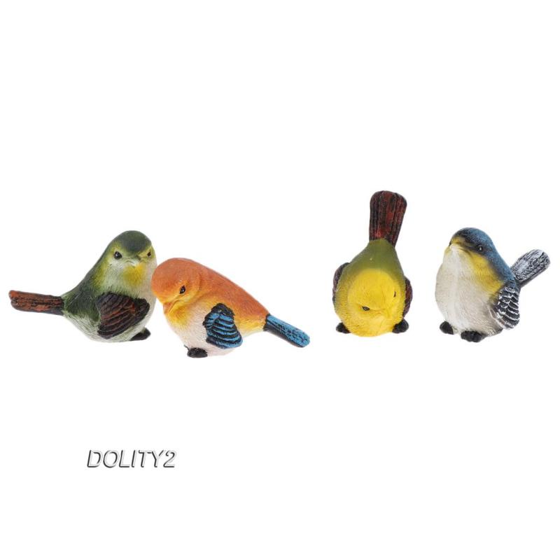 Set 2 / 4 Chú Chim Nhỏ Dễ Thương Trang Trí Nhà Cửa