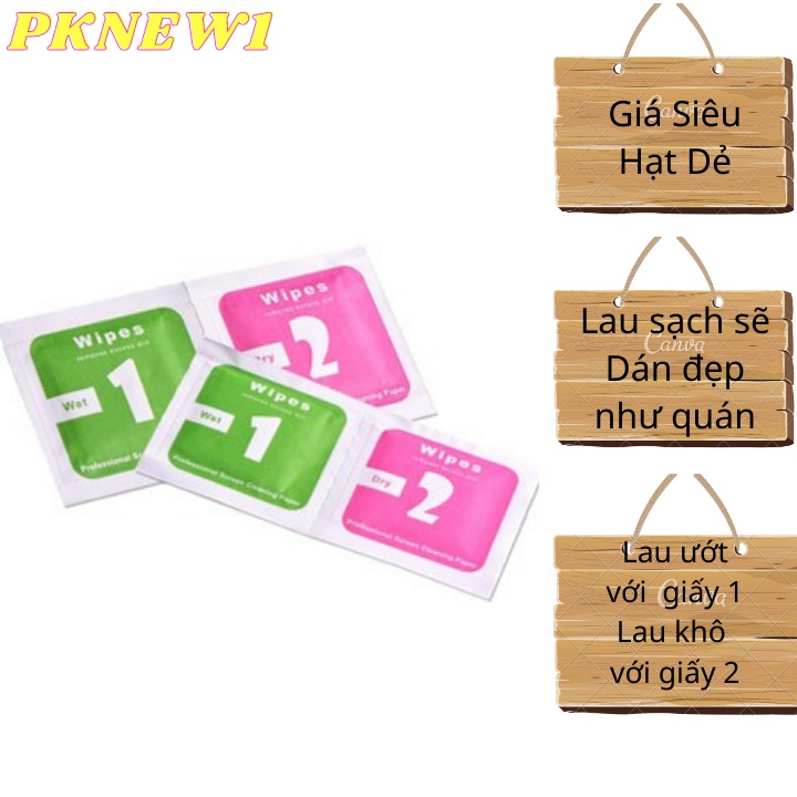 Giấy Lau 1 2 Cho Màn Hình Điện Thoại, Ipad, Kính, Máy Tính Bảng, Ống Kính