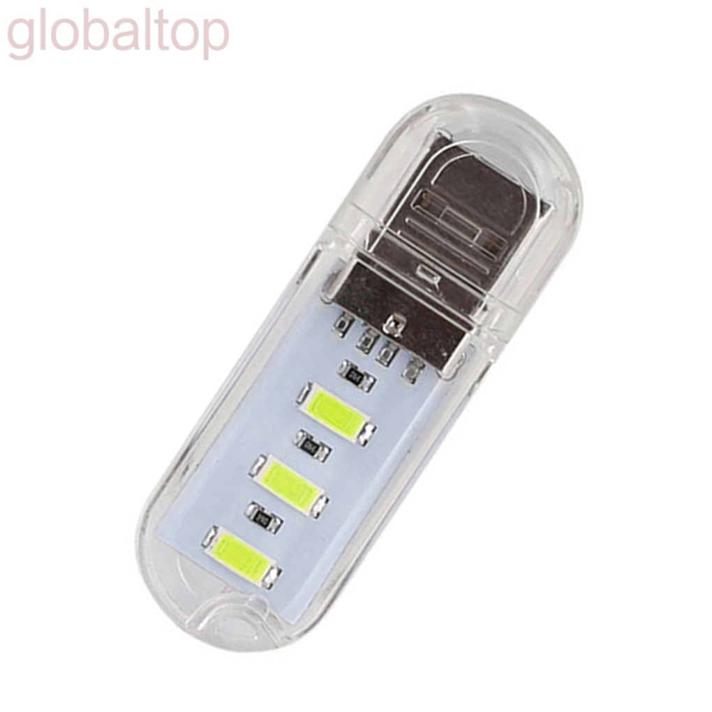 Đèn led 3 bóng 3000k 7000k cổng USB tiện lợi
