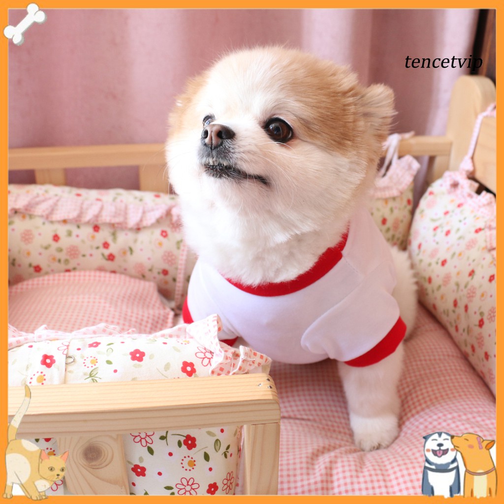 Áo Thun Cotton Mềm Mại Cho Thú Cưng 4th July
