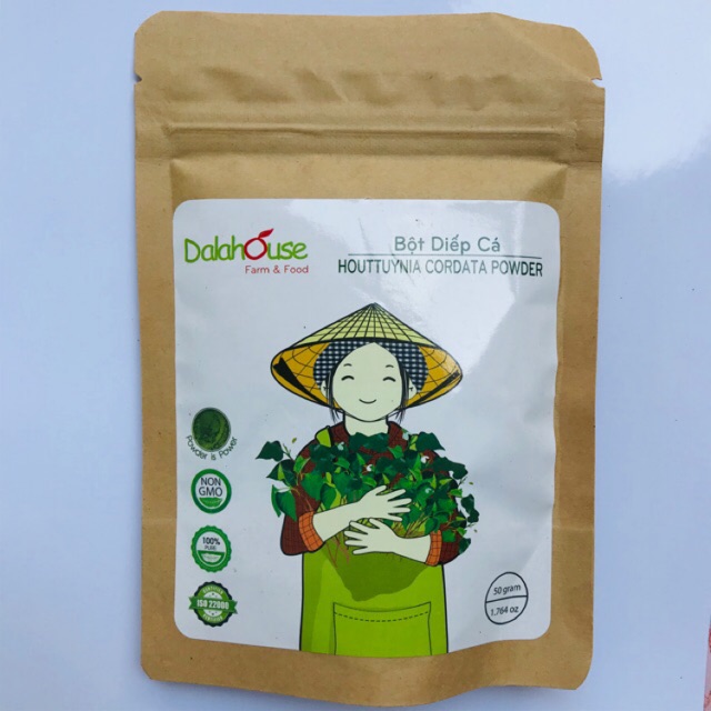 Bột diếp cá nguyên chất Dalahouse