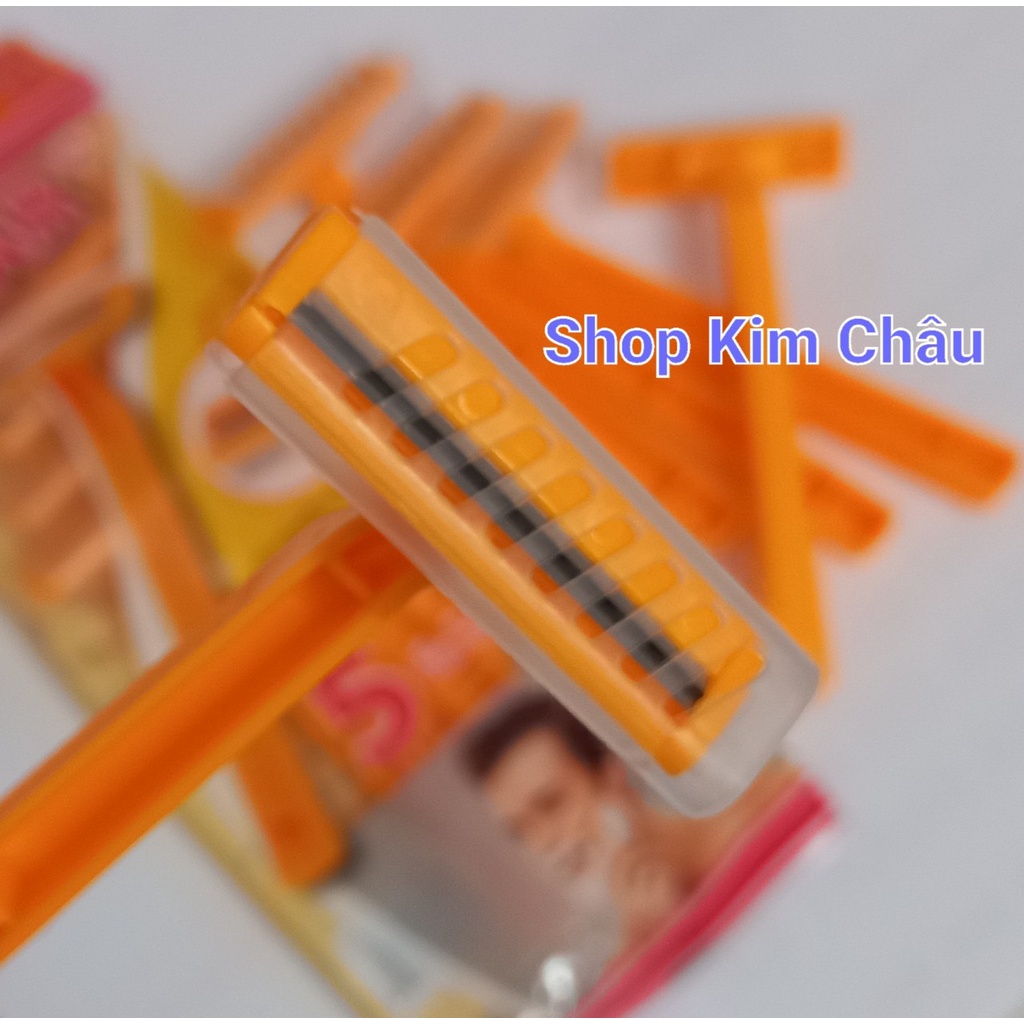 Bịch 5 cây Dao cạo râu Star 2 lưỡi tiện dụng Thái Lan
