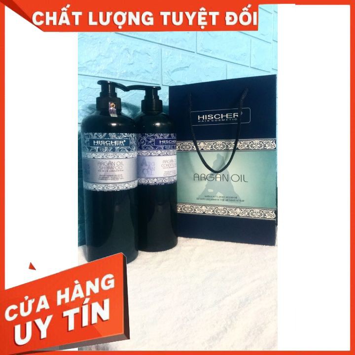 [CHÍNH HÃNG] dầu gội cặp HISCHER là dòng dầu gội lý tưởng cung cấp dưỡng chất phục  cho tóc đã qua sử lý hóa chất''