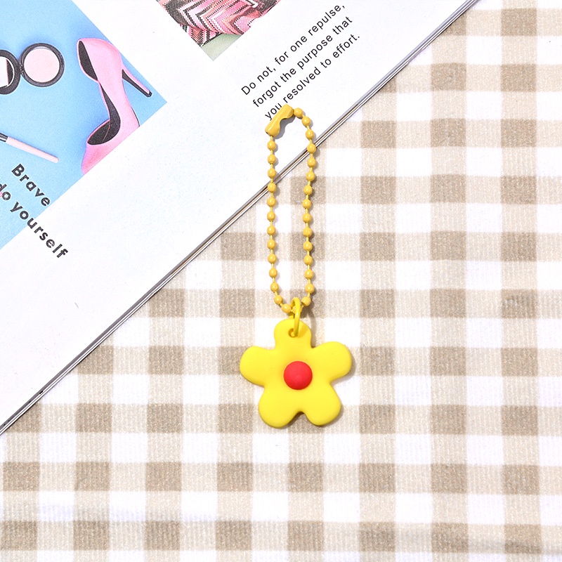 Móc Khóa Hình Chuông Hoa Nhỏ Nhiều Màu Sắc Dễ Thương