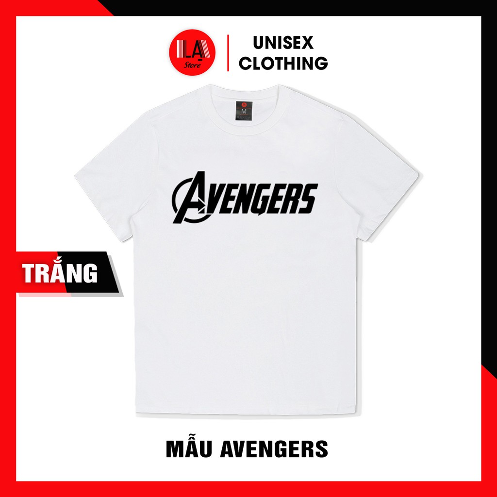 4 Mẫu | Áo Thun Unisex Trắng Đen Siêu Anh Hùng (Phần 1) | LẠ STORE | BigBuy360 - bigbuy360.vn