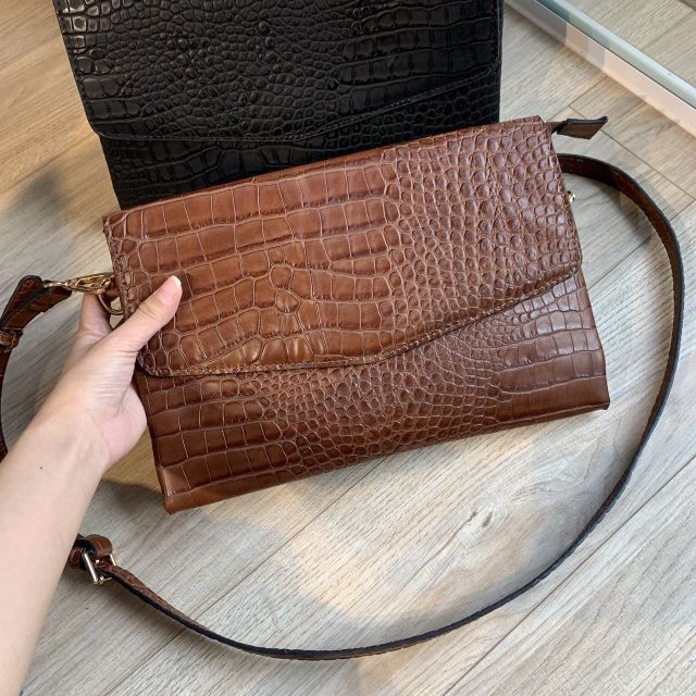 TÚI CLUTCH CẦM TAY,  ĐEO CHÉO PAFOIS hàng xuất ITaly