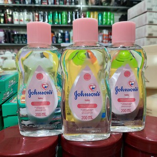 Dầu Mát-xa và Dưỡng Ẩm Johnson's Baby Oil 200ml