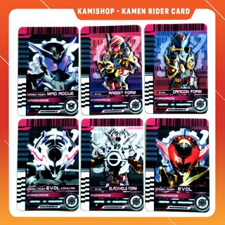 Set 6 thẻ Evolt - Thẻ Kamen Rider - KamiShop - Kamen Rider Card