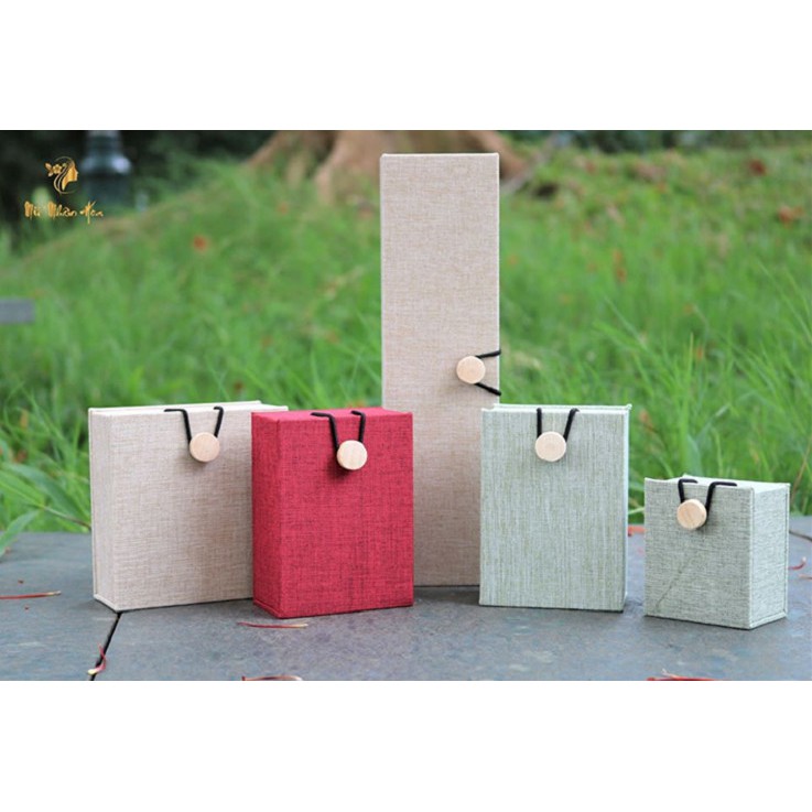 HỘP GẤM CAO CẤP Đựng Vòng Tay,Vòng Cổ,Mặt Dây Phong Thủy- Đá Quý -Trang Sức - NHẪN 2021