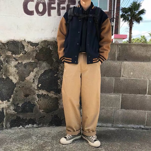 (Order) ÁO KHOÁC BOMBER OVERSIZE DẠ ÉP ULZZANG HÀN UNISEX | BigBuy360 - bigbuy360.vn