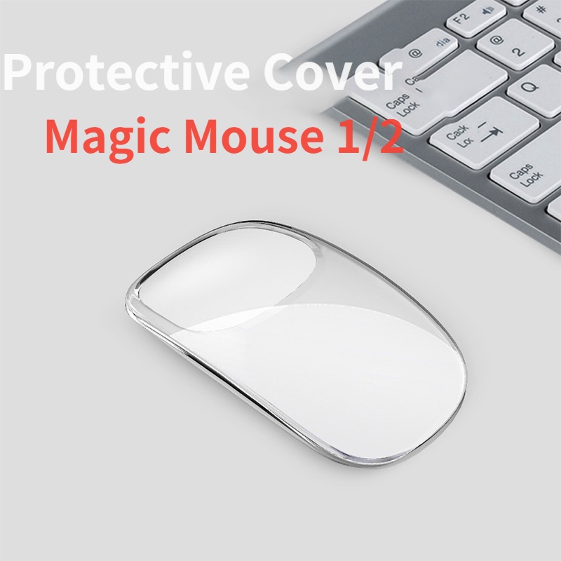 Apple Magic Mouse Case cho Magic Mouse 1st 2nd thế hệ Vỏ bảo vệ silicon mềm Vỏ trong suốt cao Vỏ chố