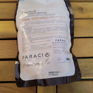 Dầu hấp tóc Faraci siêu mềm mượt 500ml