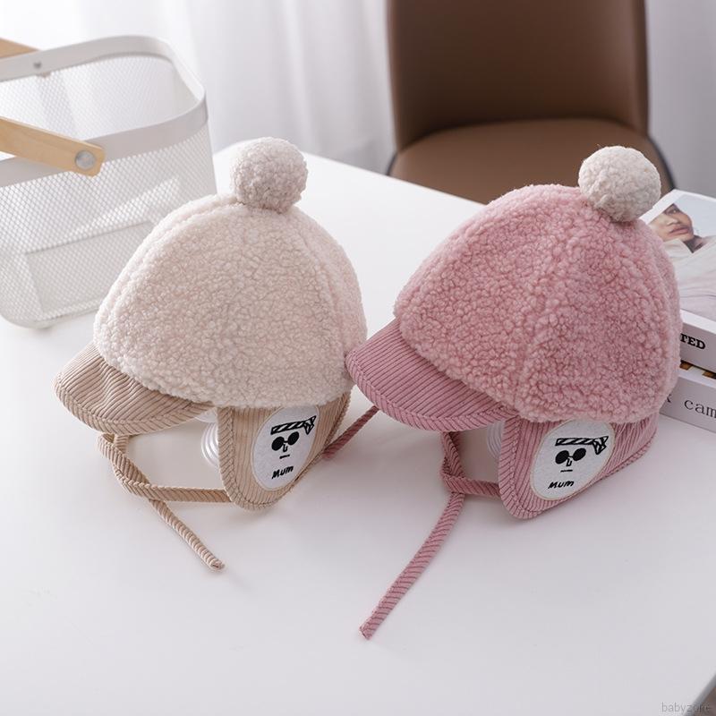 Mũ Giữ Ấm Tai Thời Trang Mùa Đông Xinh Xắn Dành Cho Bé