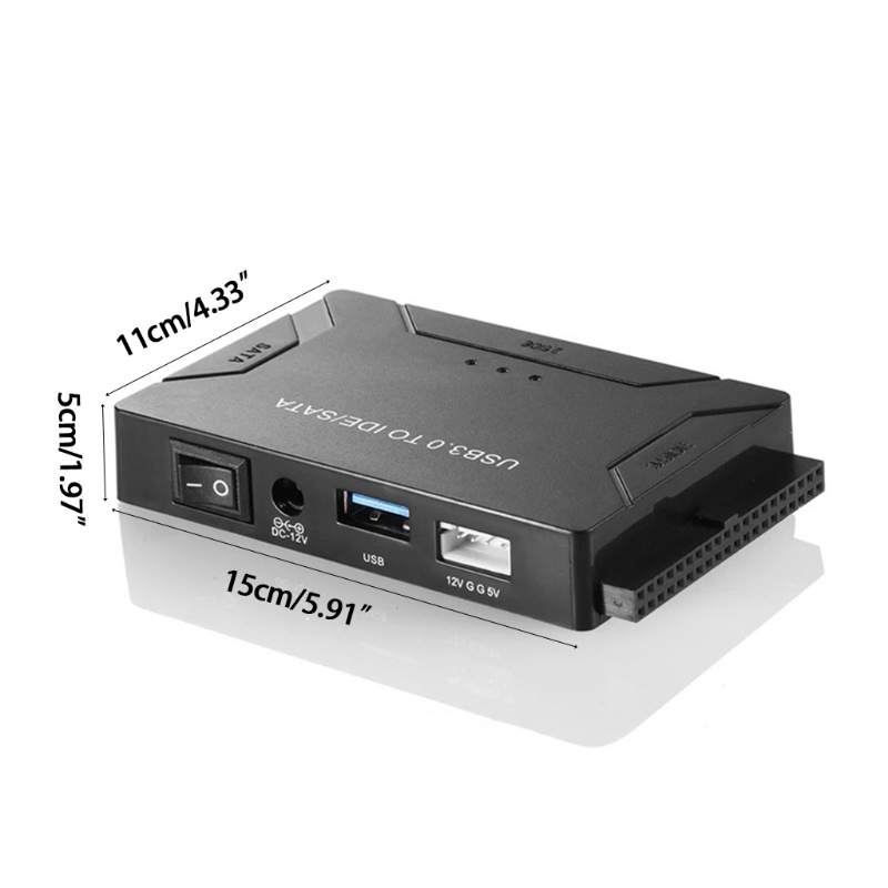 Bộ Chuyển Đổi Usb 3.0 Sata 3 Sang Sata / Ide Đa Năng 2.5 3.5in Hdd Ssd | BigBuy360 - bigbuy360.vn