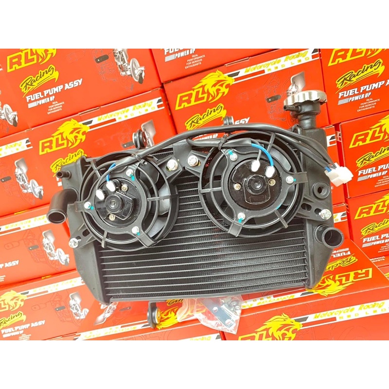 KÉT NƯỚC 2 QUẠT REDLEO CONG LỚN cho EX155 VVA