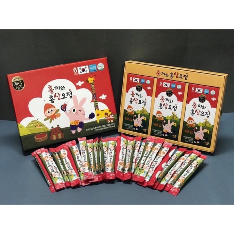 [HÀNG MỚI VỀ] Hồng Sâm Baby HONGKI Hàn Quốc Cho Trẻ Biếng Ăn [ Hàng Mới Về ]