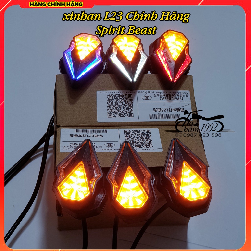 Xinhan L23 Spirit Beast Chính Hãng Gắn Zin Cho Winner X , R15V3 Và Nhiều Loại Xe