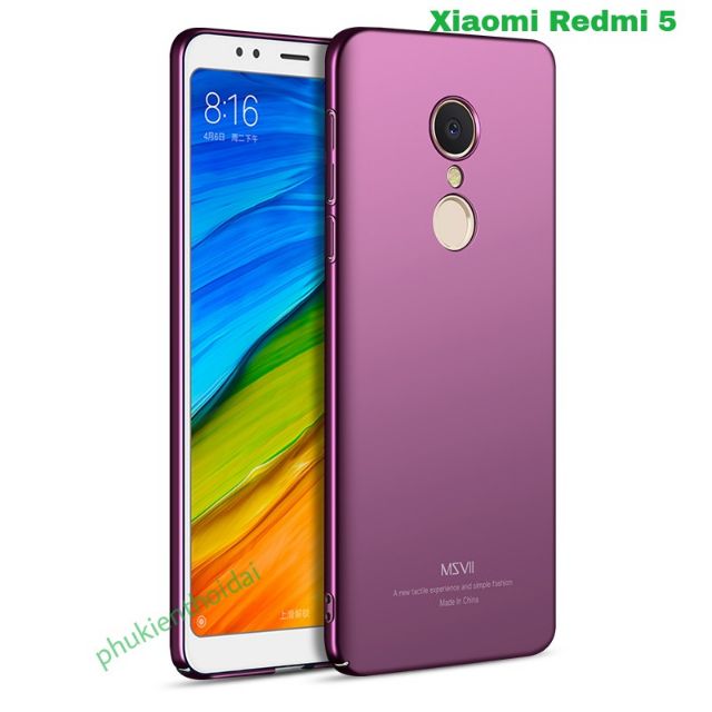 Xiaomi Redmi 5 ốp lưng nhựa dẻo mỏng cao cấp ôm khít máy
