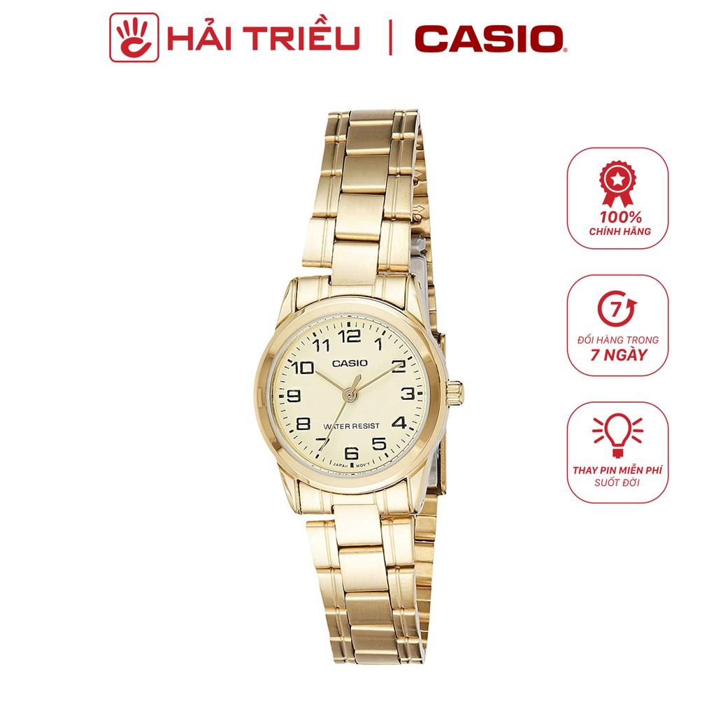 Đồng hồ nữ CASIO LTP-V001G-9BUDF
