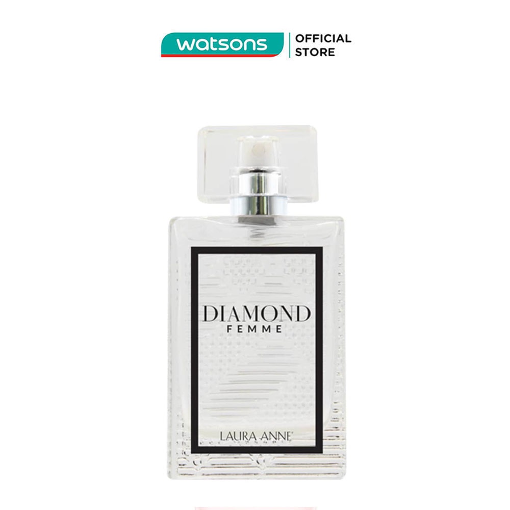 Nước Hoa Laura Anne Diamond Femme 45ml - White