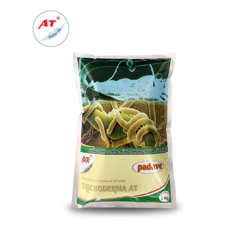 Chế phẩm trừ tuyến trùng AT rễ trong đất, cải tạo đất tơi xốp kích rễ cực mạnh - trừ tuyến trùng AT Padave đậm đặc 1kg