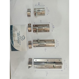 [Hỏa Tốc HCM] Chốt cửa tủ nhiều size 100% inox (Giá 1 hộp)