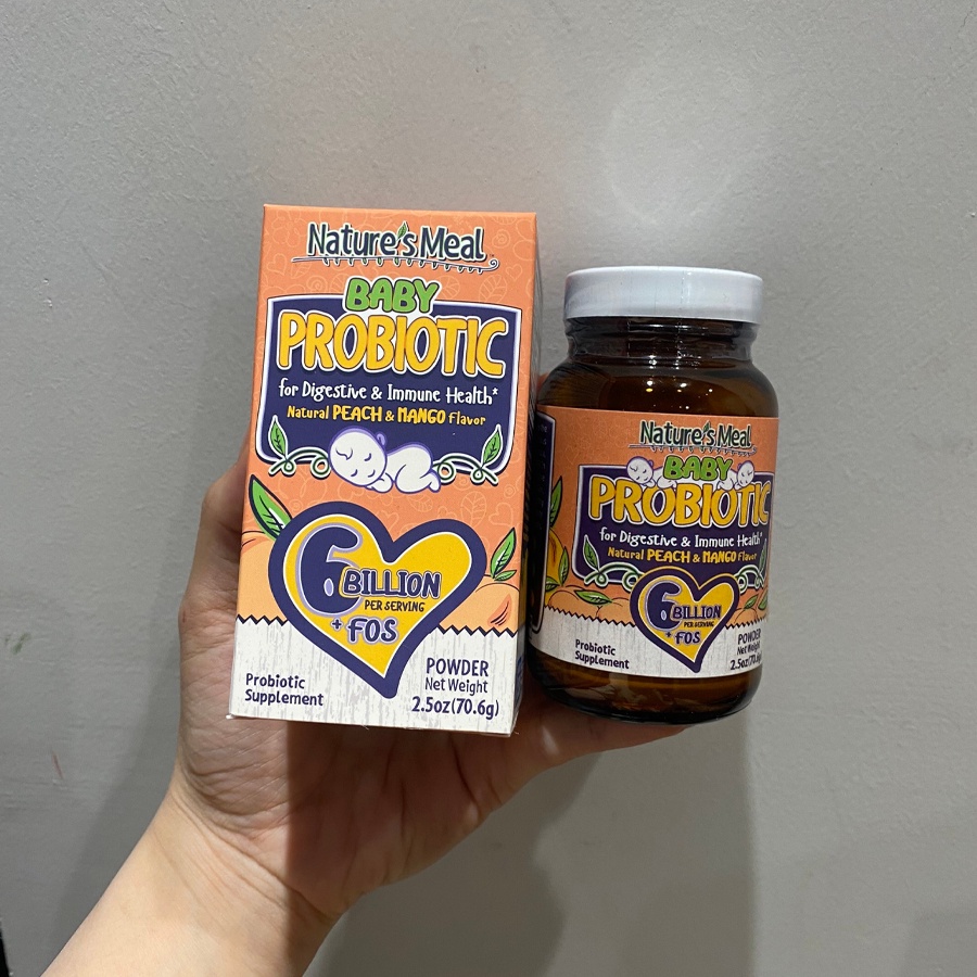 Nature's Meal - Baby Probiotic Men vi sinh Non GMO (70.6g)