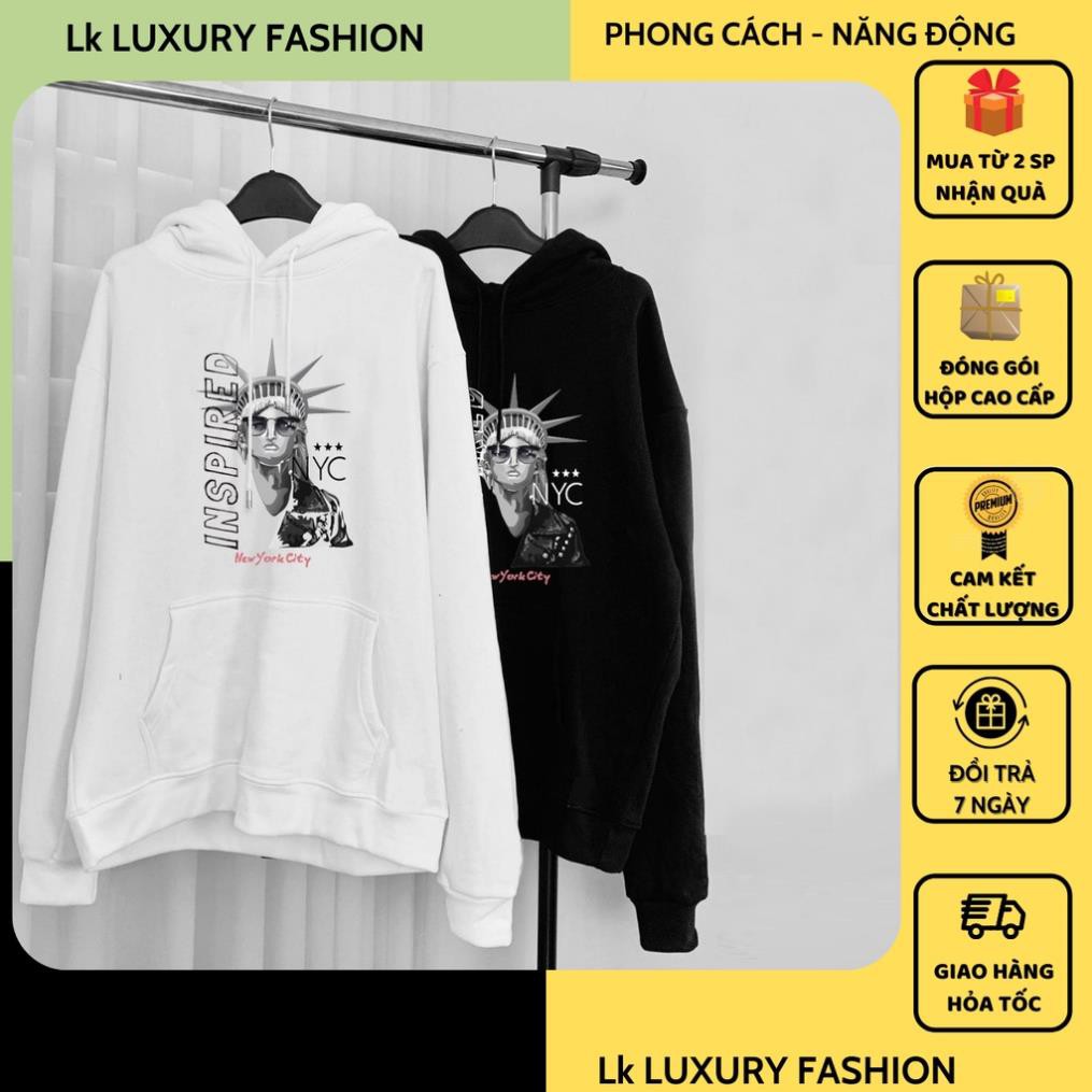 Áo khoác nỉ Hoodie - Áo Hoodie nam nữ form rộng CAO CẤP phong cách Hàn Quốc in hình Cá Sấu–thời trang unisex New
