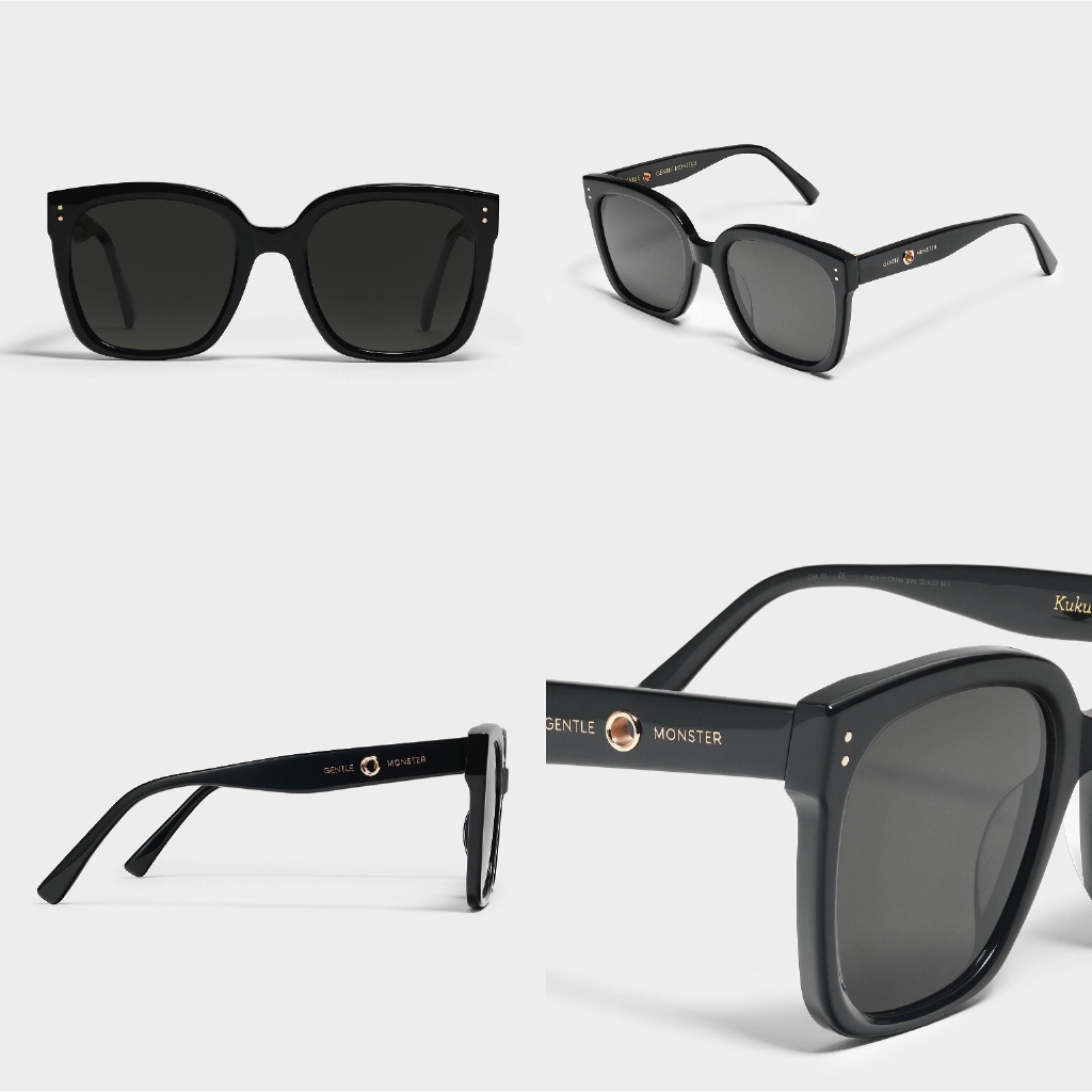 Kính Mát Tròng Màu Trắng Thanh Lịch Cho Nữ