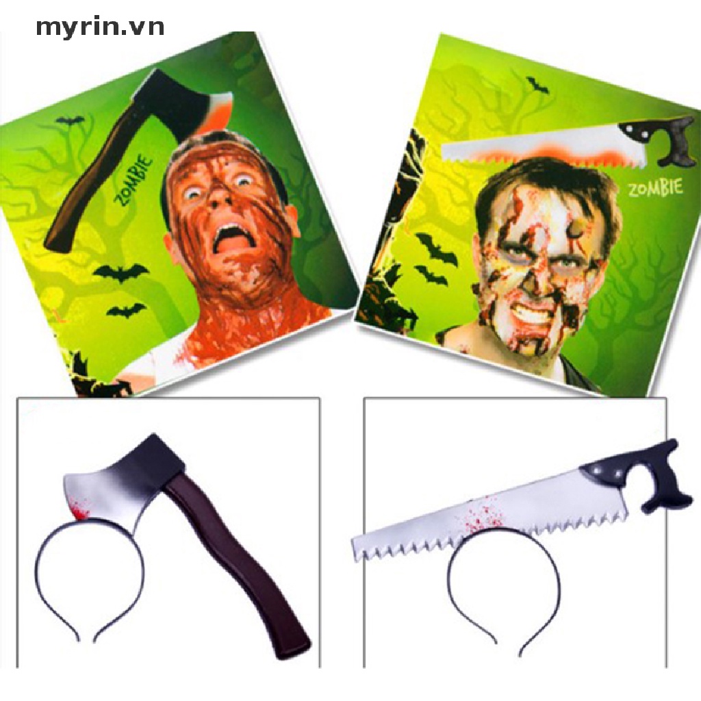Băng Đô Răng Cưa Rìu Giả Hóa Trang Halloween