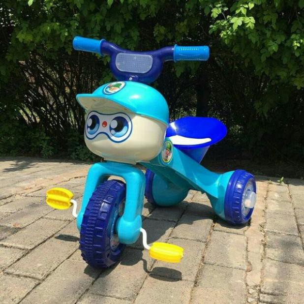 Xe con kiến gấp gọn mẫu mới có nhạc bánh xe phát sáng