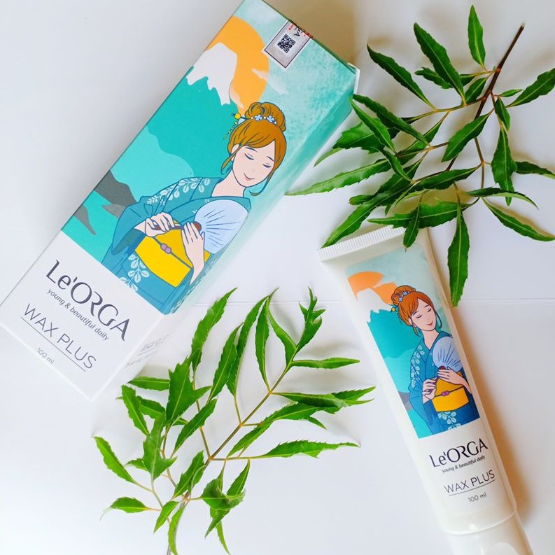 Kem Tẩy Lông Le ORGA WAX PLUS Dưỡng Trắng - Cấp ẩm cho da Dung tích 100 ml | BigBuy360 - bigbuy360.vn