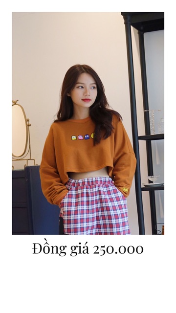 Áo nỉ có thêu hình Pacman SODA POP | BigBuy360 - bigbuy360.vn