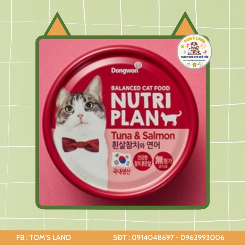 Pate lon Nutri Plan cho mèo 🐱