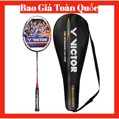 Vợt Cầu Lông Chính Hãng Victor Khung Cacbon Mua 1 Tặng 3 (Tặng căng dây + cuốn cán+ Bao Vợt)