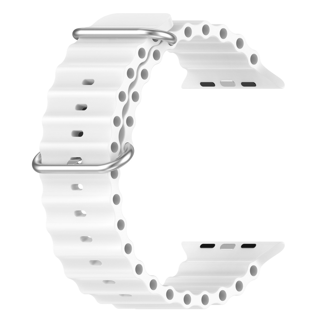 Dây Đeo Đồng Hồ Bằng Silicone Siêu apple 49mm 45mm 41mm 44mm 40mm 42mm 38mm 7 6 se 5