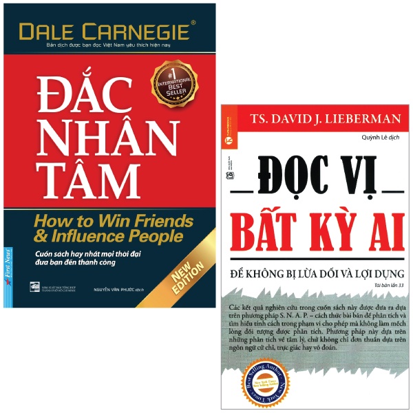Sách - Combo Đọc Vị Bất Kỳ Ai + Đắc Nhân Tâm (Bộ 2 Cuốn)
