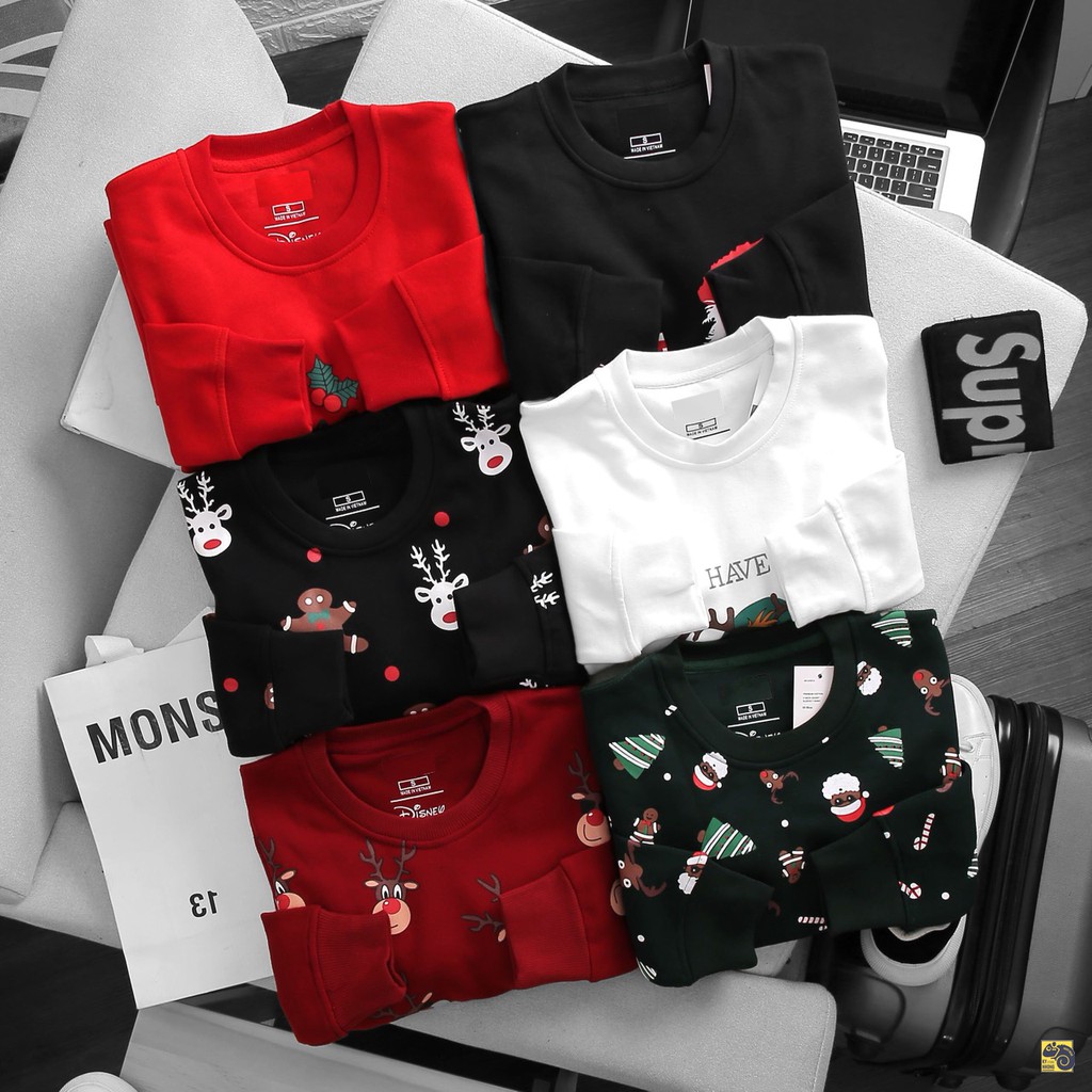 [Giá Hủy Diệt] ÁO NỈ UNI CHRISTMAS