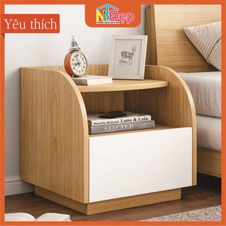 [Giao Hỏa Tốc] Kệ Trang trí táp đầu giường nhỏ gọn thiết kế thông minh theo phong cách hiện đại góc bo cong KTT20