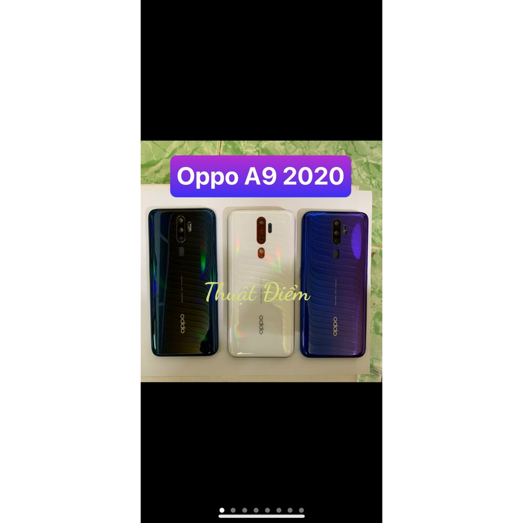 bộ vỏ oppo A9 2020 (gồm lưng,xương ,sườn,phím,kính camera) | BigBuy360 - bigbuy360.vn