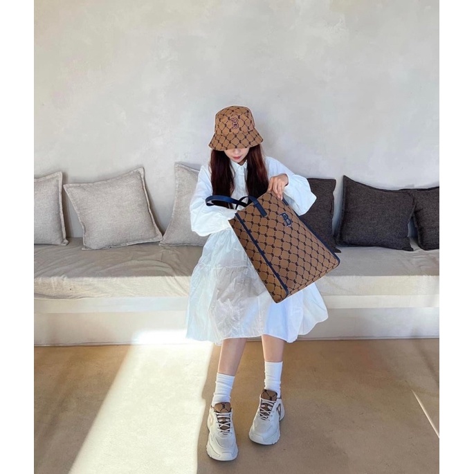 Mũ bucket DIAMONOGRAM nâu