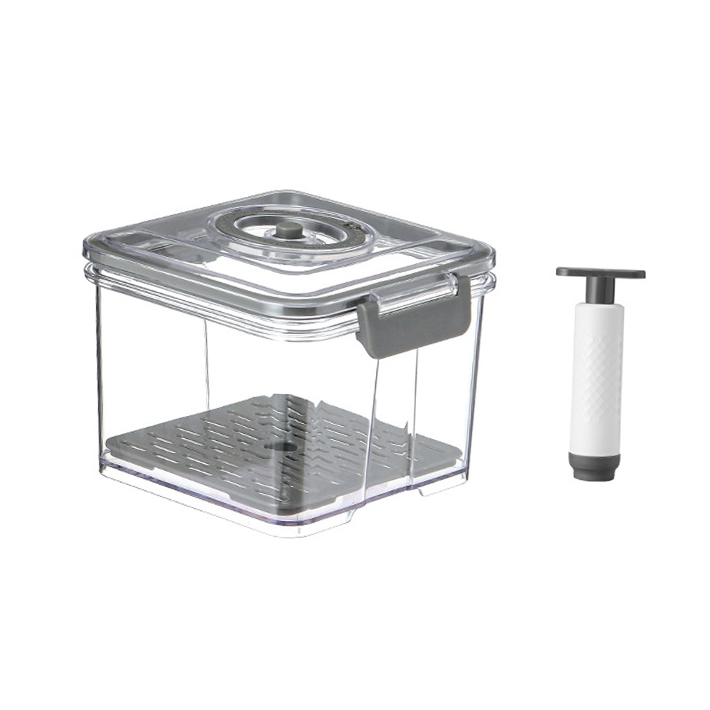 Hộp Đựng Thực Phẩm Hút Chân Không [Dolity2] Hình Chữ Nhật Bằng PP Chống Ẩm Có Nắp Đậy