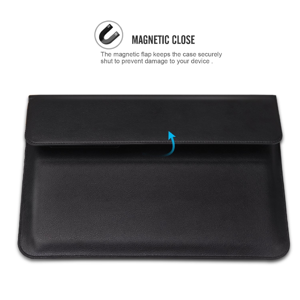 Bao Da Máy Tính Bảng PU Màu Đen Sang Trọng Cho iPad Pro 11 &quot;, 10.2&quot;, Air 3 10.5, Pro 10.5 &quot;MoKo 10-11 Inch