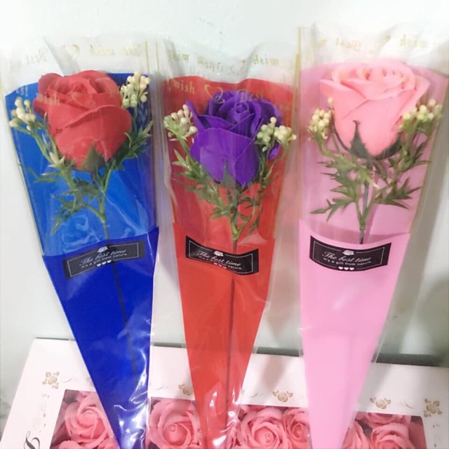 Hoa hồng sáp thơm Vĩnh cửu 1 bông